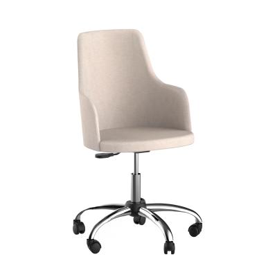 Cadeira Ella Office C Braços Base Cromada