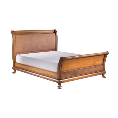 Cama Milan Com Rattan
