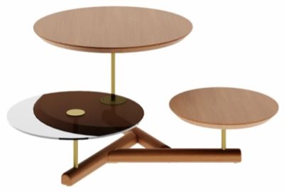 Mesa De Centro Tamborim