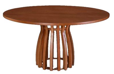 Mesa De Jantar Ragnar Redonda