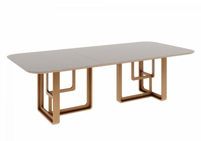 Mesa Vogue II :Tampos de Vidro e Laminado