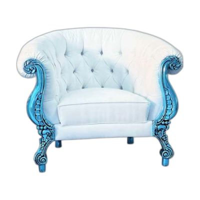 Poltrona Chesterfield curvo