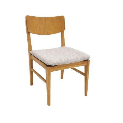 Cadeira Zoe Eco Assento Estofado e Encosto Laminado